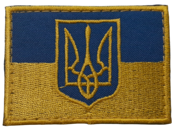 Ukraina -hihamerkki (värillinen)